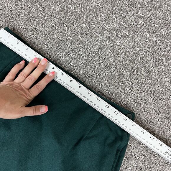 Vintage Pendleton Skirt Womens Fourteen 70s 80s Midi A Line Wool Retro Green - Picture 7 of 11